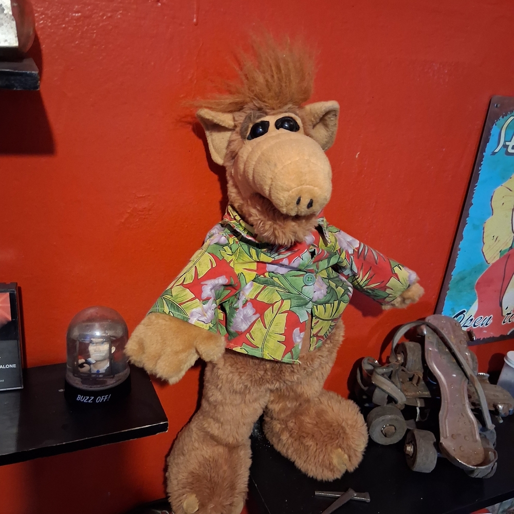 Vintage 1986 Coleco ALF Plush Doll